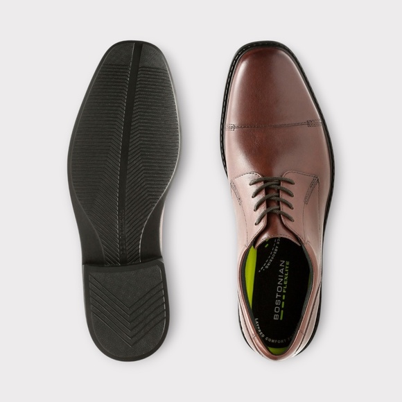 Men\'s Bostonian Wenham Cap Toe Dress Oxfords in Brown Leather. 26130511